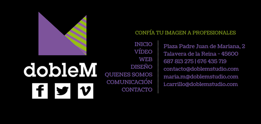 DobleM Studio Comunicación S.L., fotografía y vídeo en Talavera de la Reina